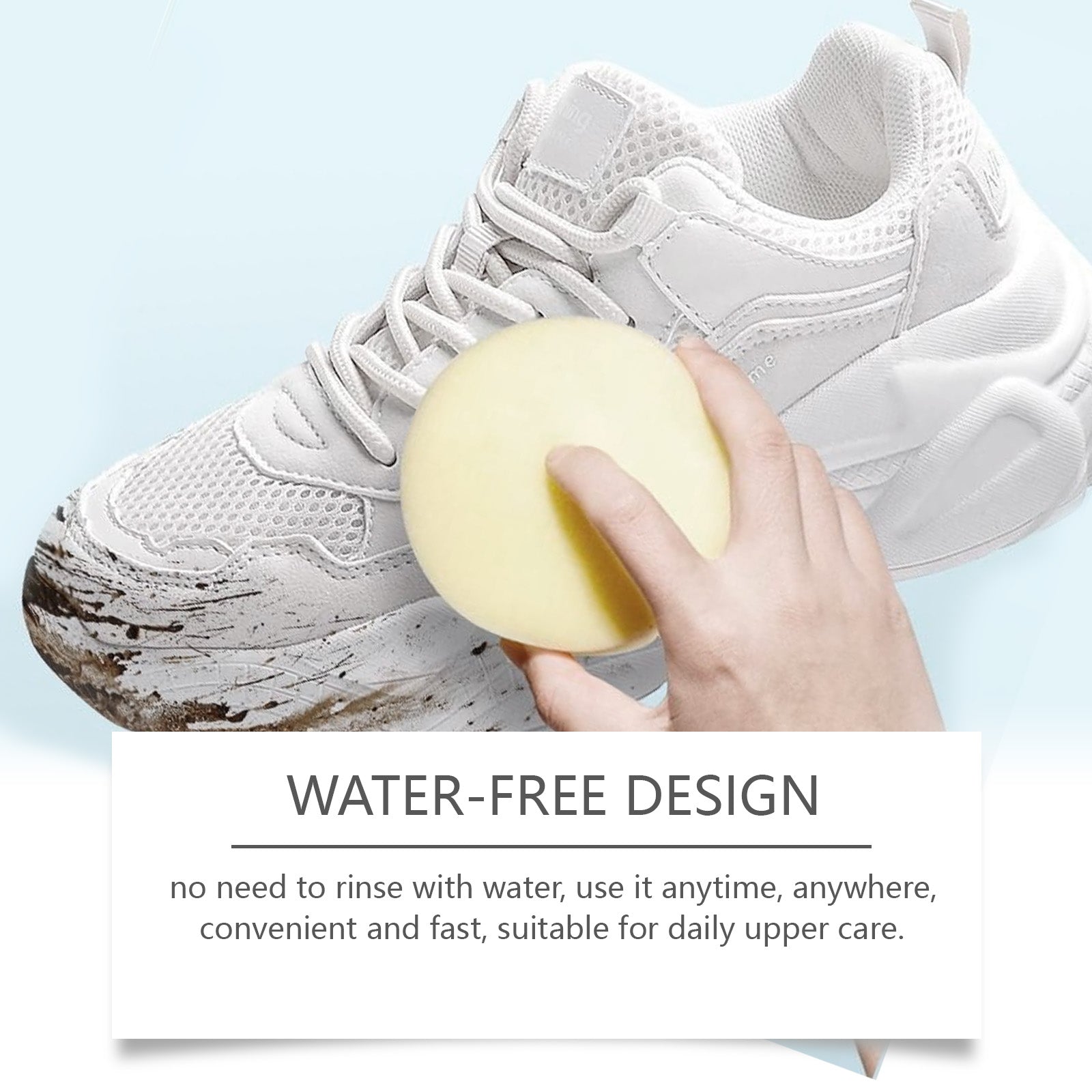 White Shoes Cleaning Cream, Sports Shoes And Canvas Shoes Without Washing Surface Stains Multi-Functional Cleaning Cream