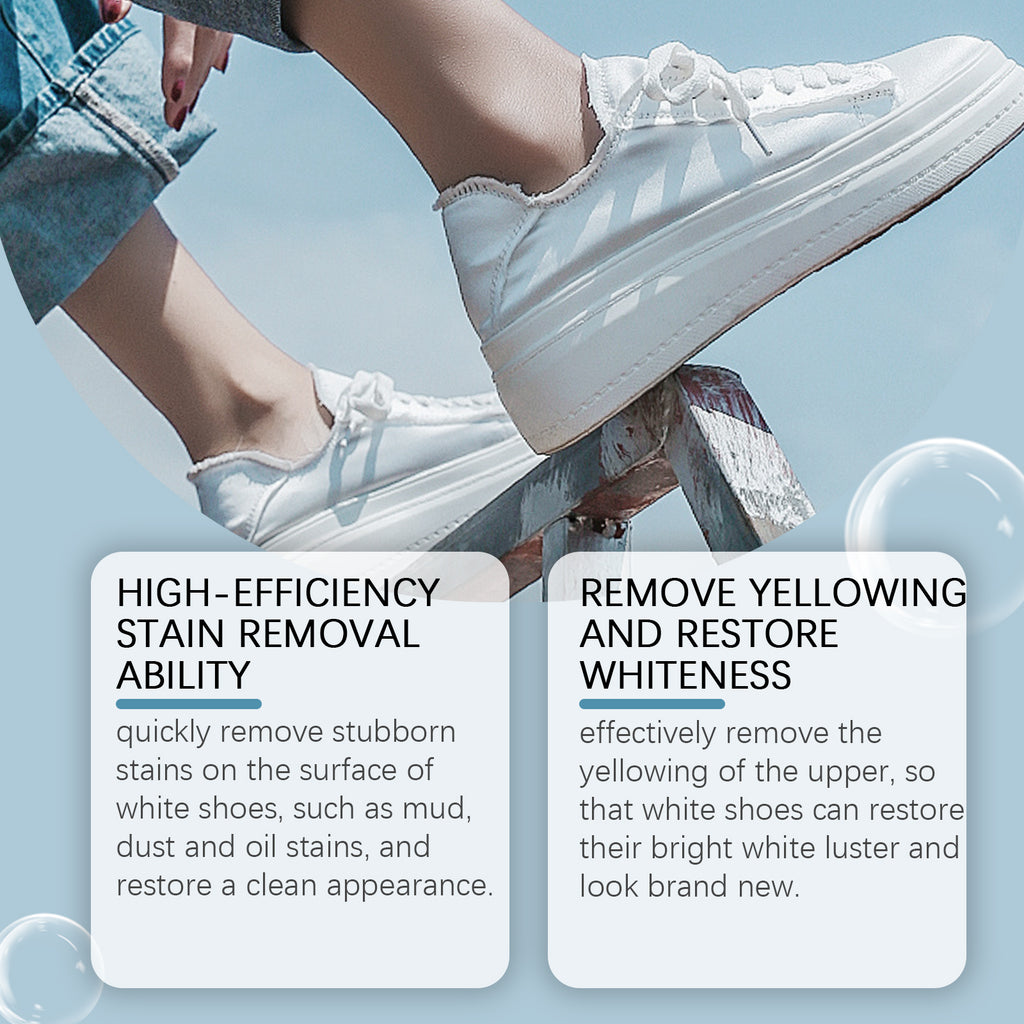 White Shoes Cleaning Cream, Sports Shoes And Canvas Shoes Without Washing Surface Stains Multi-Functional Cleaning Cream