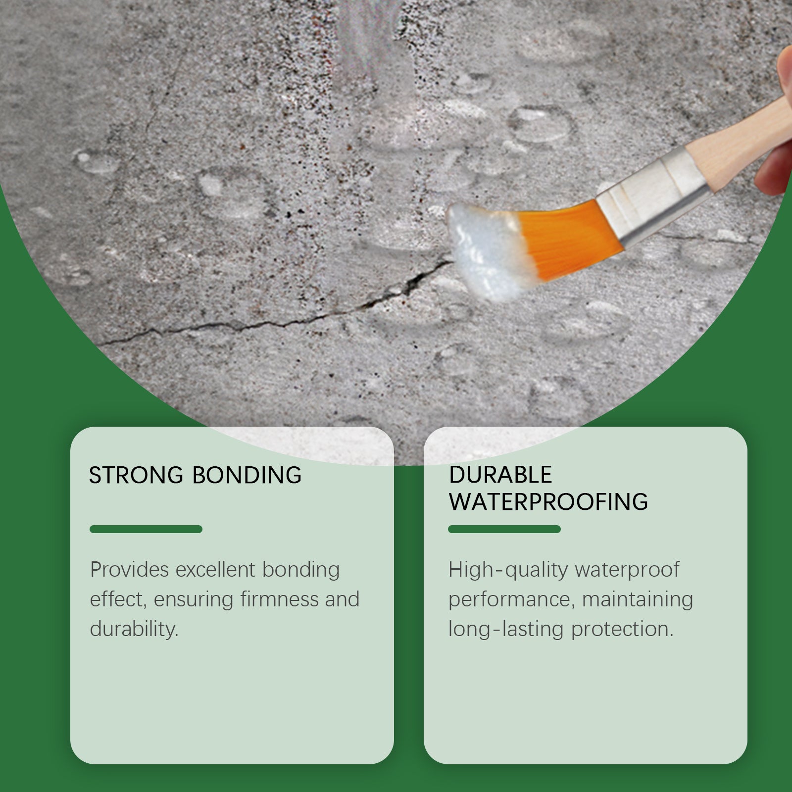 Jaysuing Transparent Waterproof And Leak Proof Agent, Waterproof Invisible Wear Resistant Sealing Glue Construction Site Household Leak Proof Agent