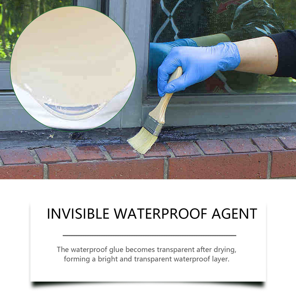 Jaysuing Transparent Waterproof And Leak Proof Agent, Waterproof Invisible Wear Resistant Sealing Glue Construction Site Household Leak Proof Agent