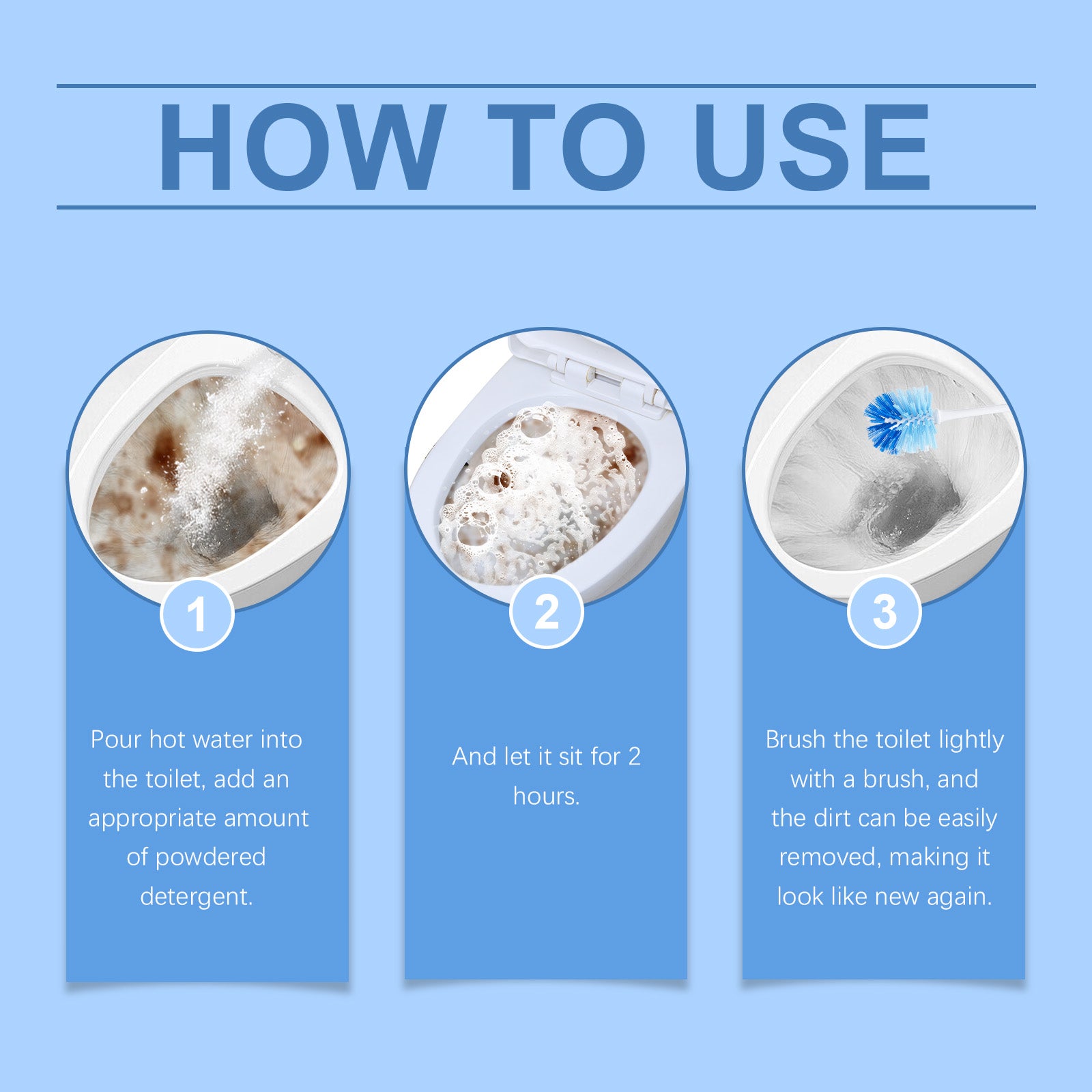 Jakehoe Toilet Cleaning Powder, A Household Toilet And Bathroom Cleaning Agent For Removing Dirt And Urine Stains, Is A Fragrant Toilet Cleaner